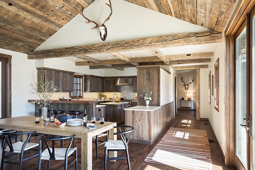 Kitchen - Four Pines 05 - Teton Village, WY - Luxury Villa Rental