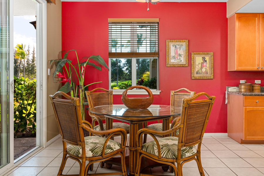 Enjoy a dinner together or game night