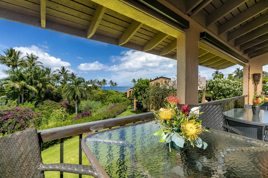 View from the private lanai