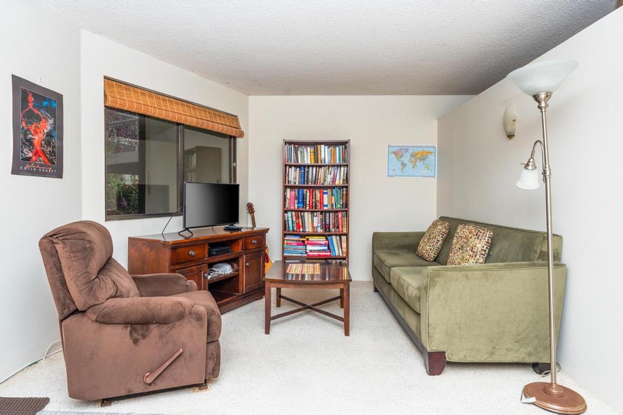 Living room with television 