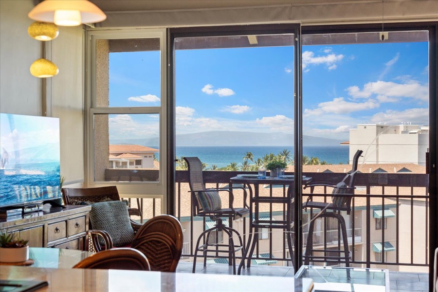 Beautiful views from the kitchen