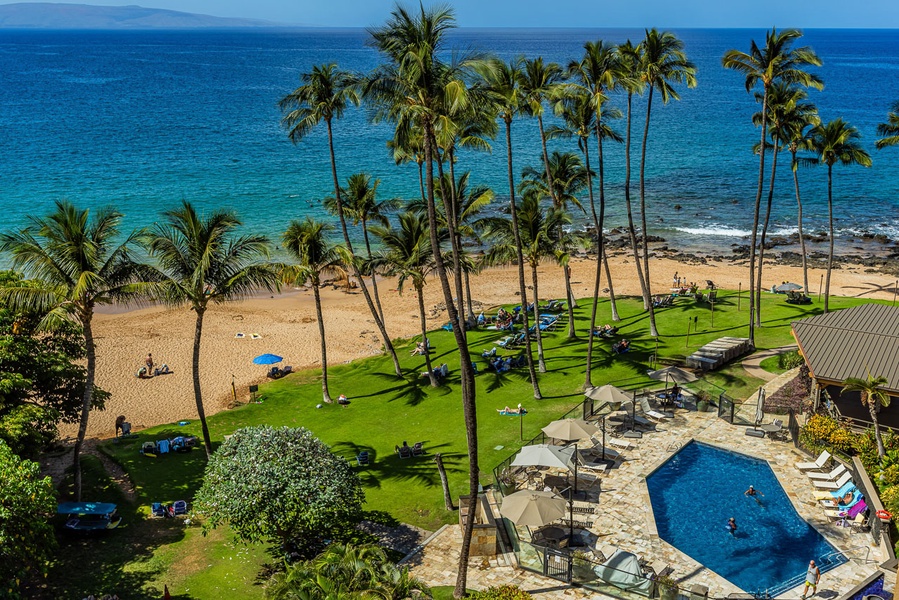 Pool on property at Mana Kai