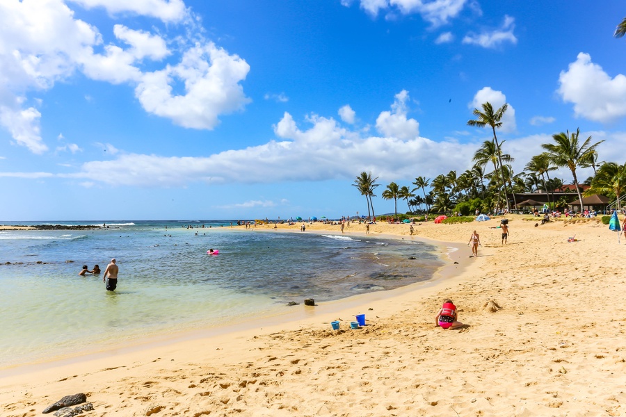 On Kauai's Sunny South Shore.