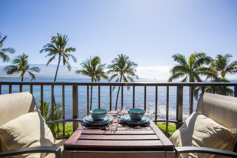 A charming ocean front condo