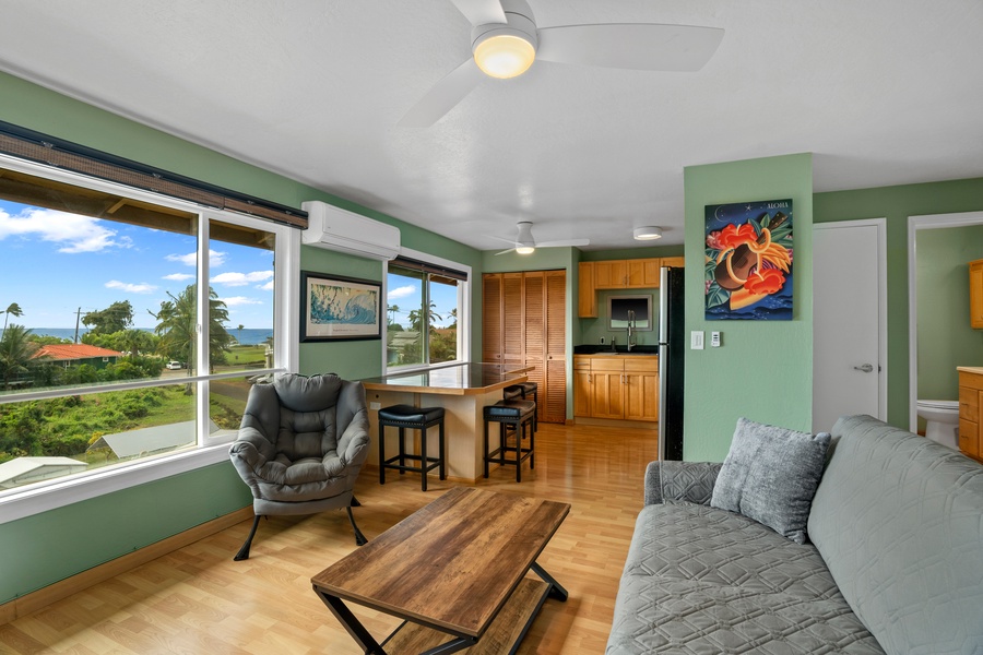Open Concept Living Area