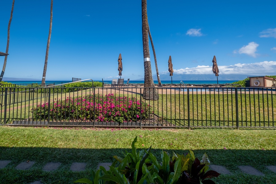 Magnificent view of Maui's extraordinary vistas from your lanai 