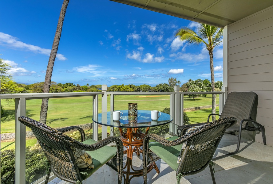 Beautiful Ocean & Fairway Views From Your Private Lanai