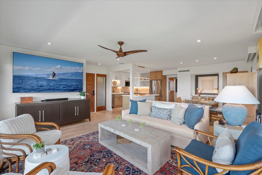 Stylish decor throughout this beautiful condo