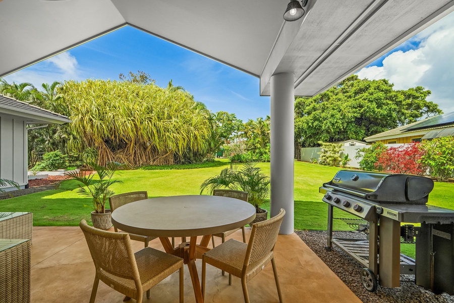 Impeccable garden views