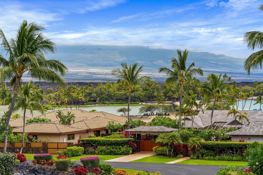 Tropical lanai views