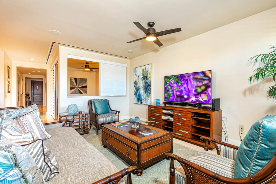 Den Off of Great Room can Double as a 3rd Sleeping Area