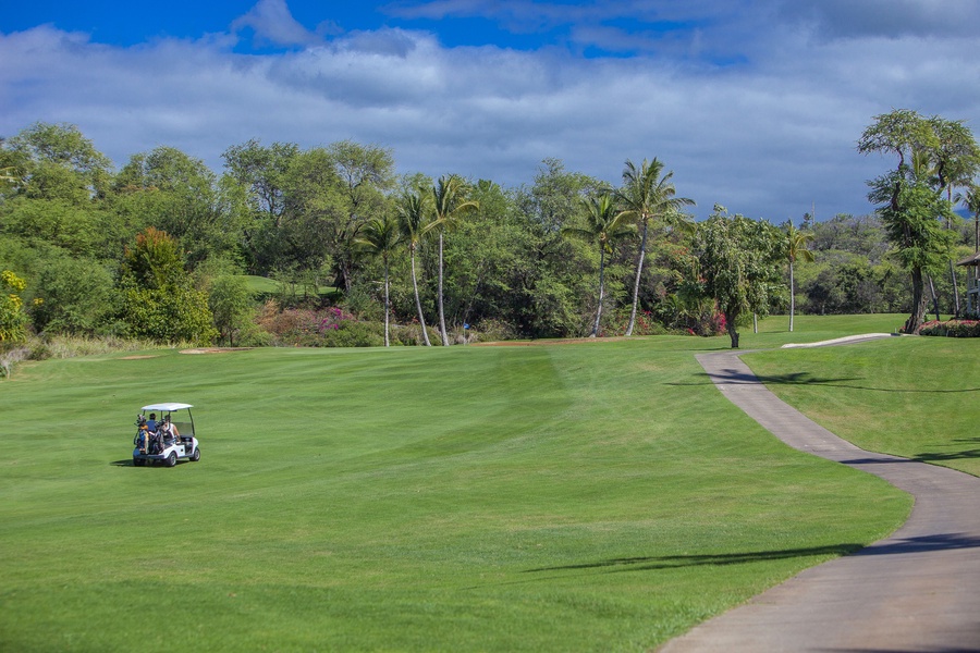 Wailea Elite Blue Course Steps Away