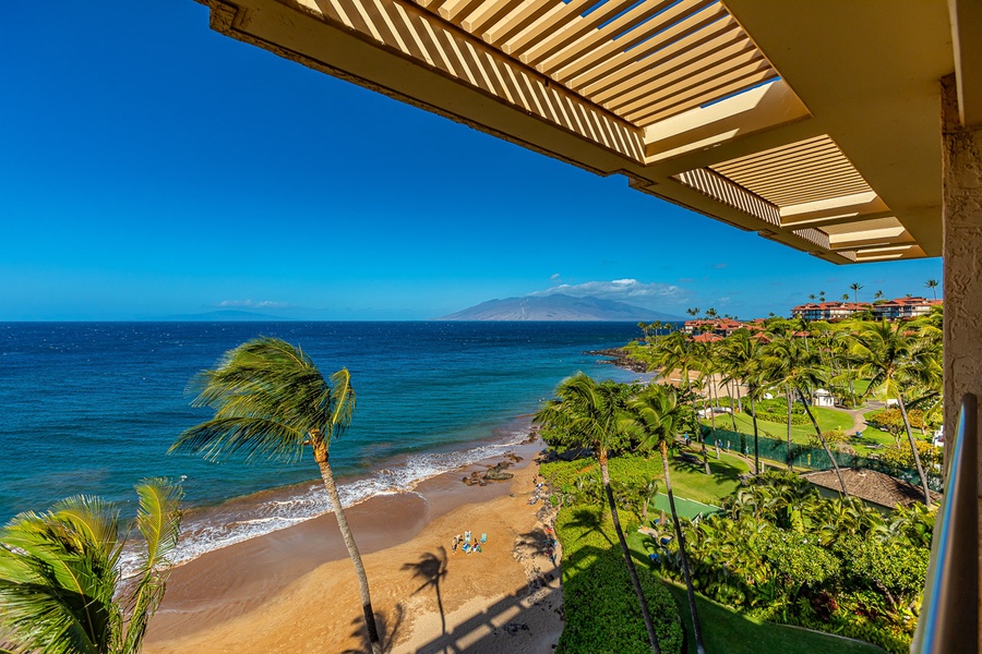 View from the spacious~ private lanai to enjoy with your O'hana