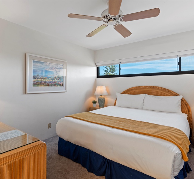 Comfy king size bedroom