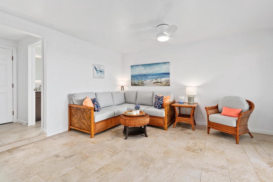 Relax in this cozy living room