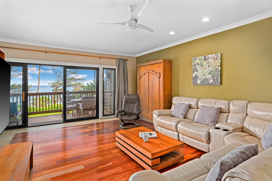 Living Space with Murphy Bed