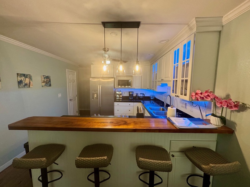 Upgraded Dining Area