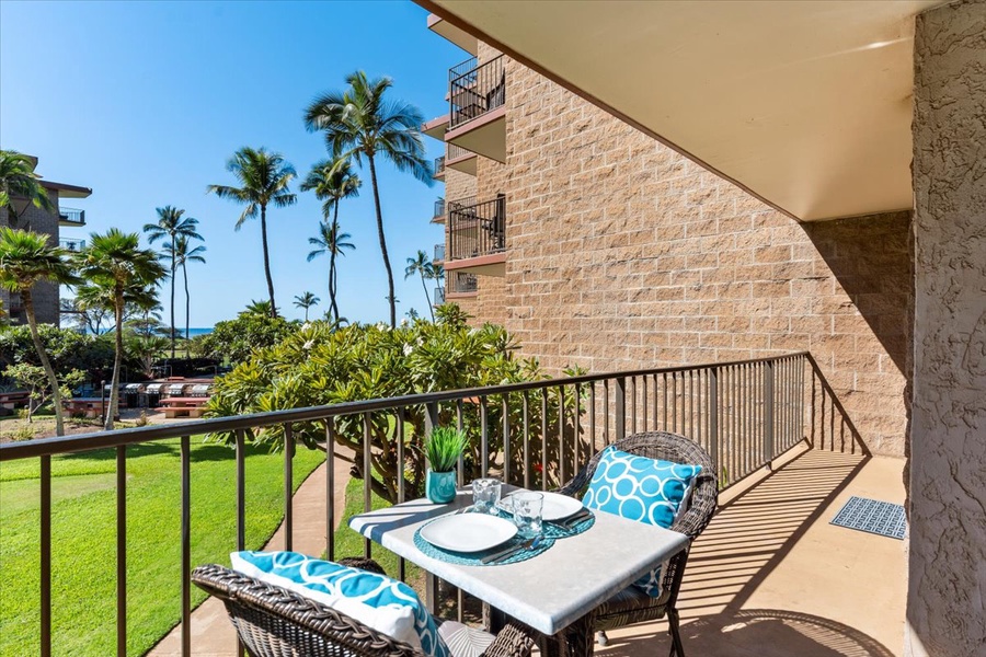 View from living area lanai