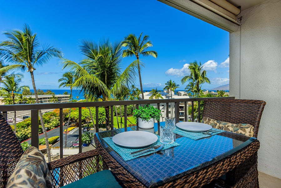 Ocean view from the private lanai