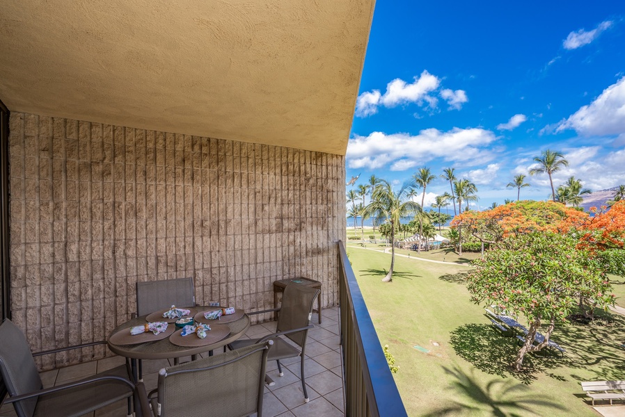 Ocean view from the lanai!