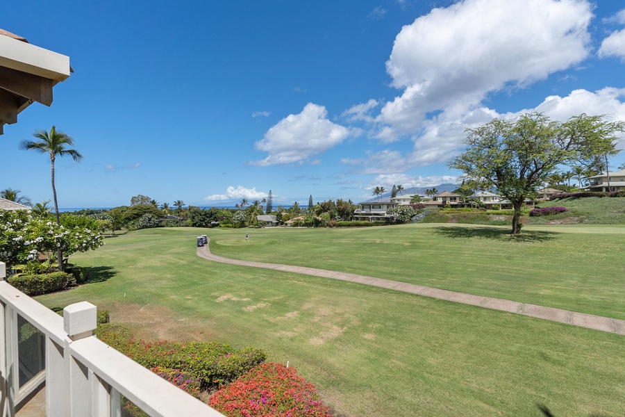 Ocean view from the lanai.