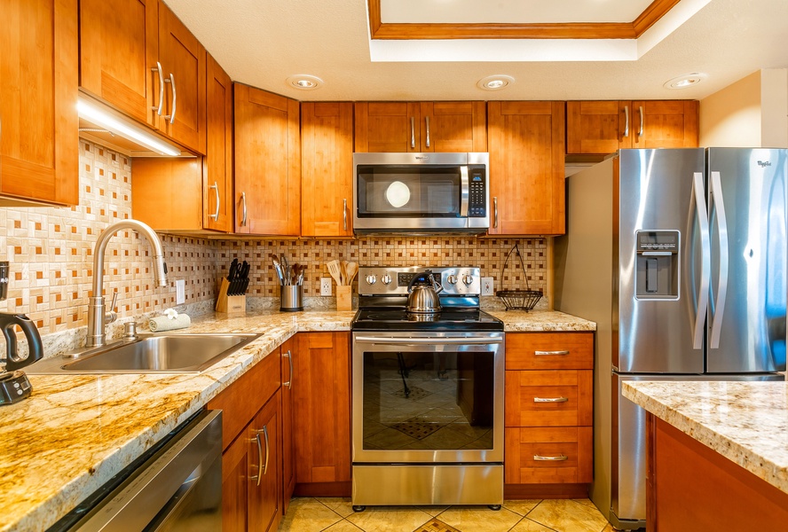 Beautifully updated kitchen!