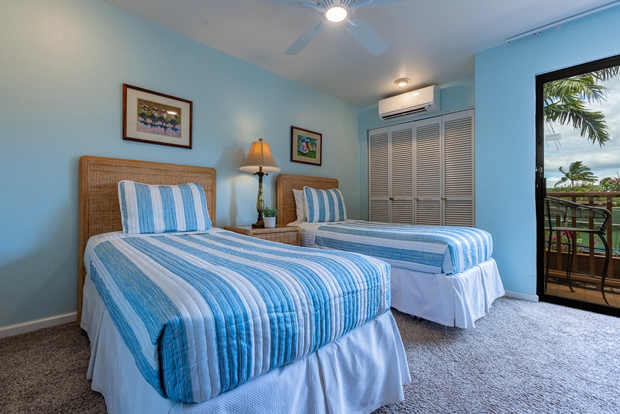 Guest bedroom located on main floor