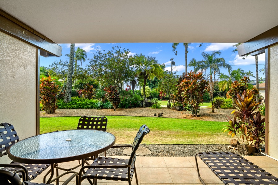 Walk right out to one of the best locations in Poipu.