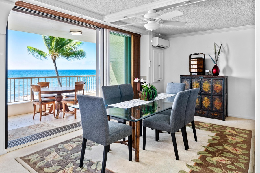 Dining Area With Access To Lanai