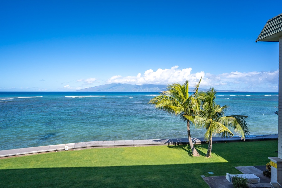 Mountain and ocean view in one!