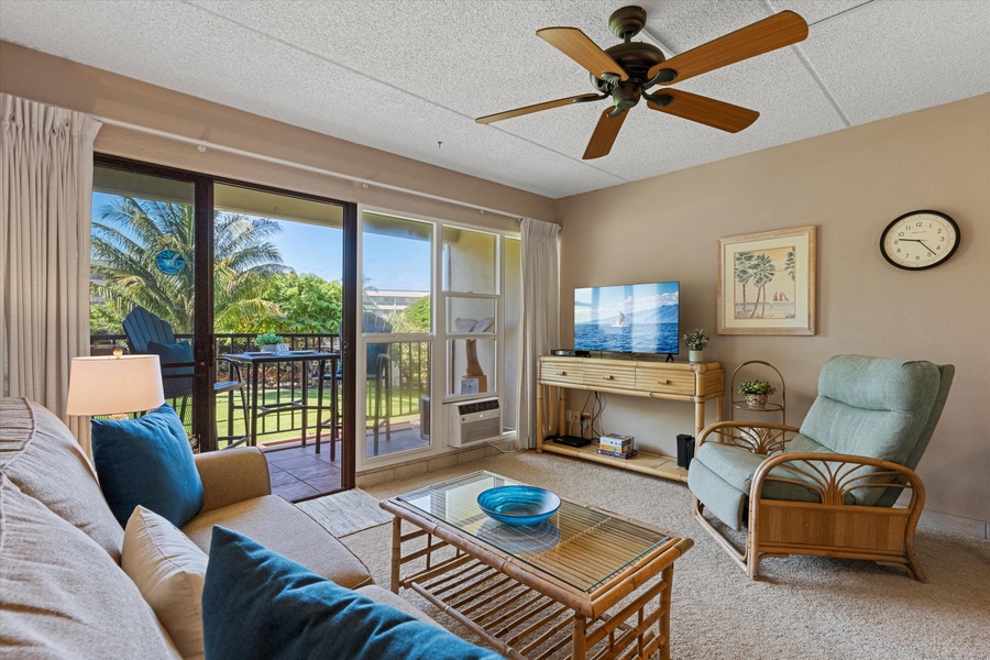 Living Area with Tons of Natural Light