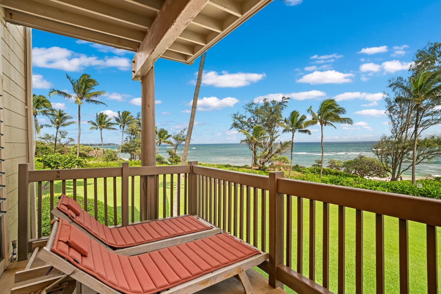 Enjoy the Ocean Views From Your Private Lanai!