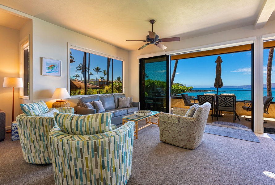 Stunning Ocean Views from Living Area