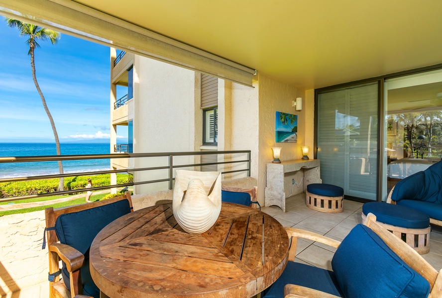 Lanai with Ocean Views!