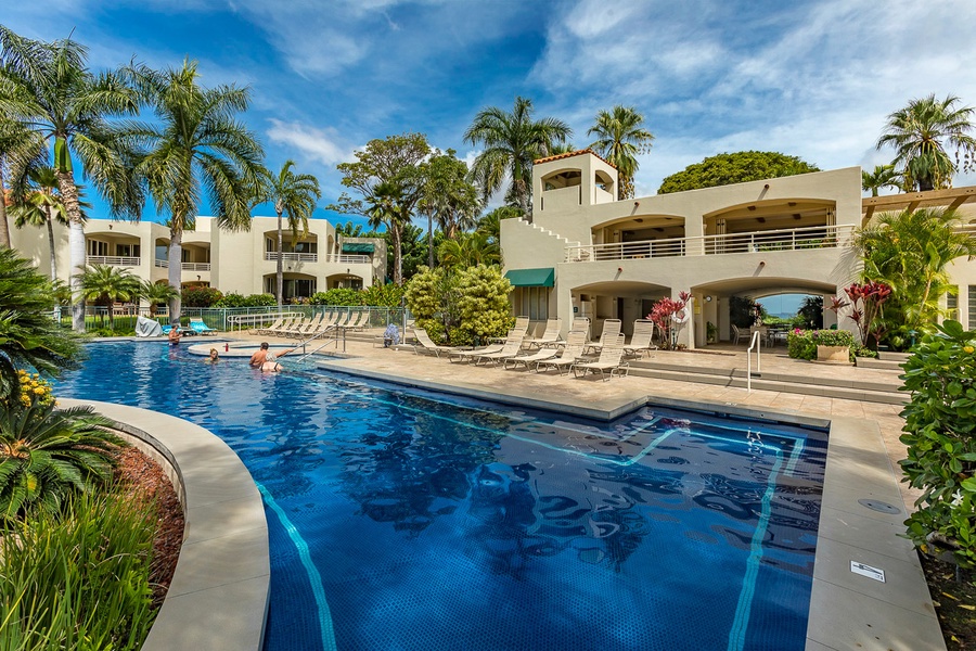 Take a dip and cool off in the complex pool