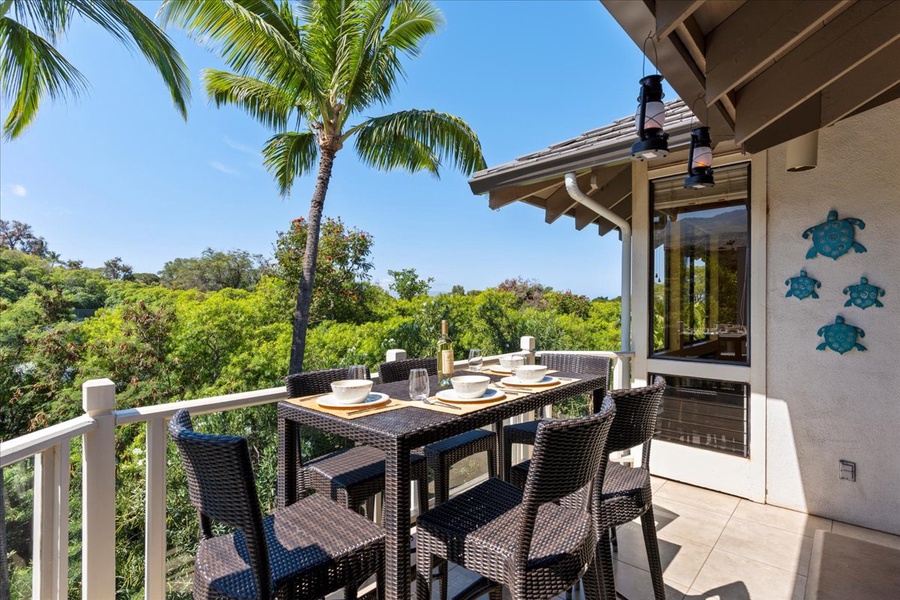 Private lanai to enjoy indoor/outdoor living