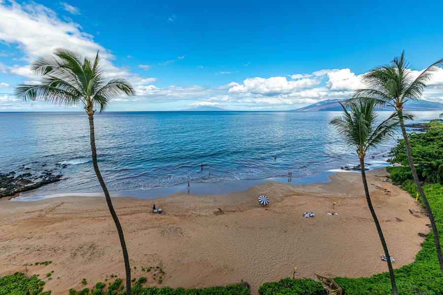 Popular Polo Beach as See from Your Private Lanai