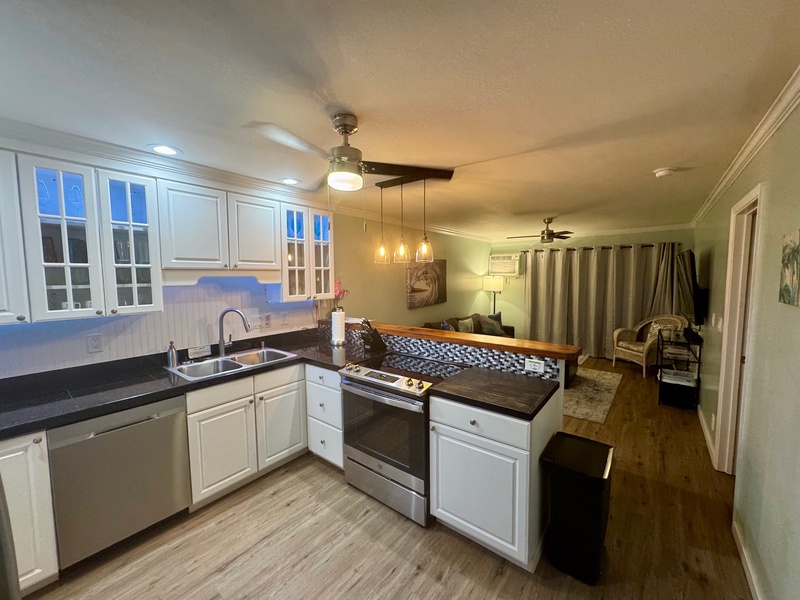 Upgraded Kitchen Area