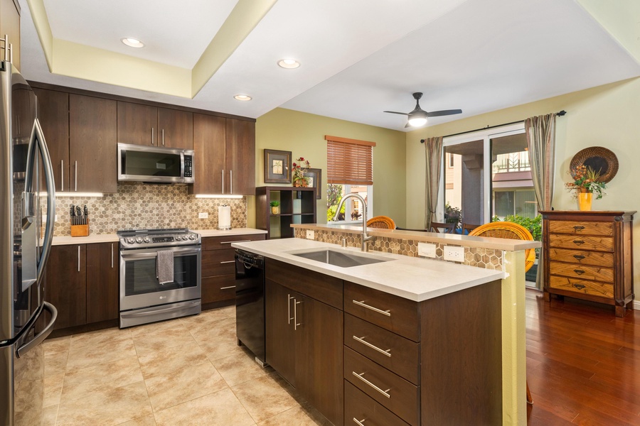 Kitchen With All The Gadgets