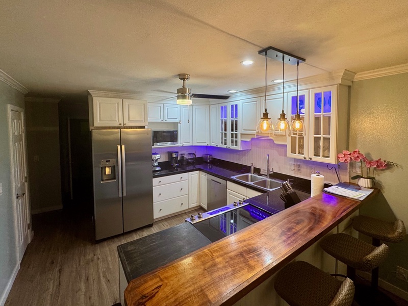 Upgraded Kitchen Area