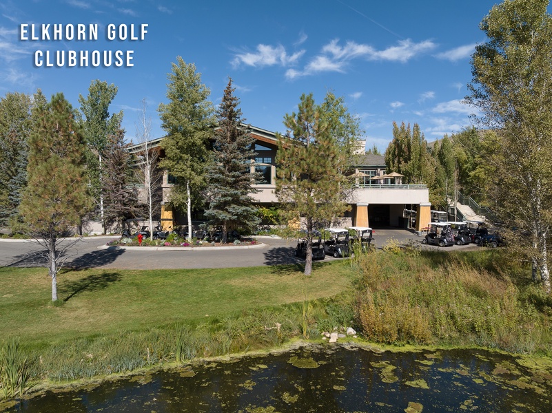 Experience luxury golfing at the Elkhorn Golf Clubhouse.