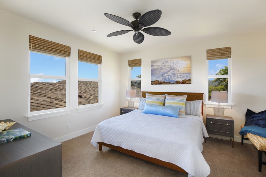 Upstairs guest bedroom