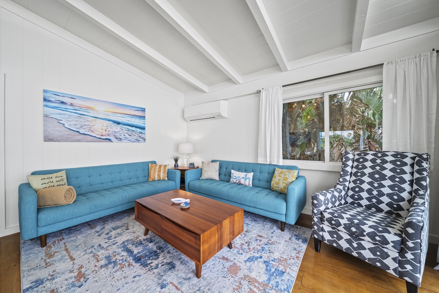 Second lounging area offering extra room to relax—great for kids, movie nights, or quiet downtime between adventures.