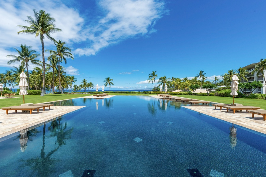 Find your flow in the 100-foot lap pool at Pauoa Beach Club