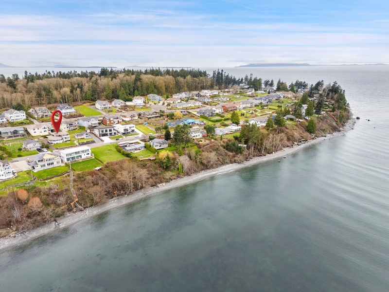 Enjoy peaceful waterfront views just minutes from the neighborhood, perfect for a quiet walk or sunset stroll.