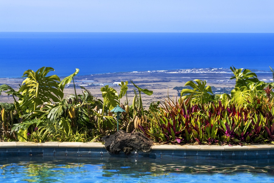 Lounge in the pool and take in 180 degree views