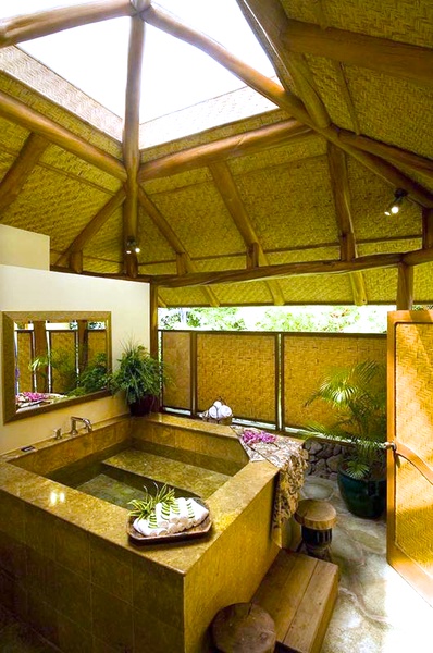 Japanese Bath House, includes shower and sauna