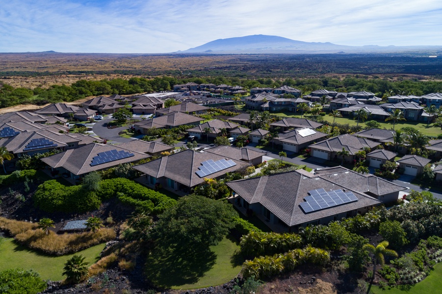 Arial view of the community.