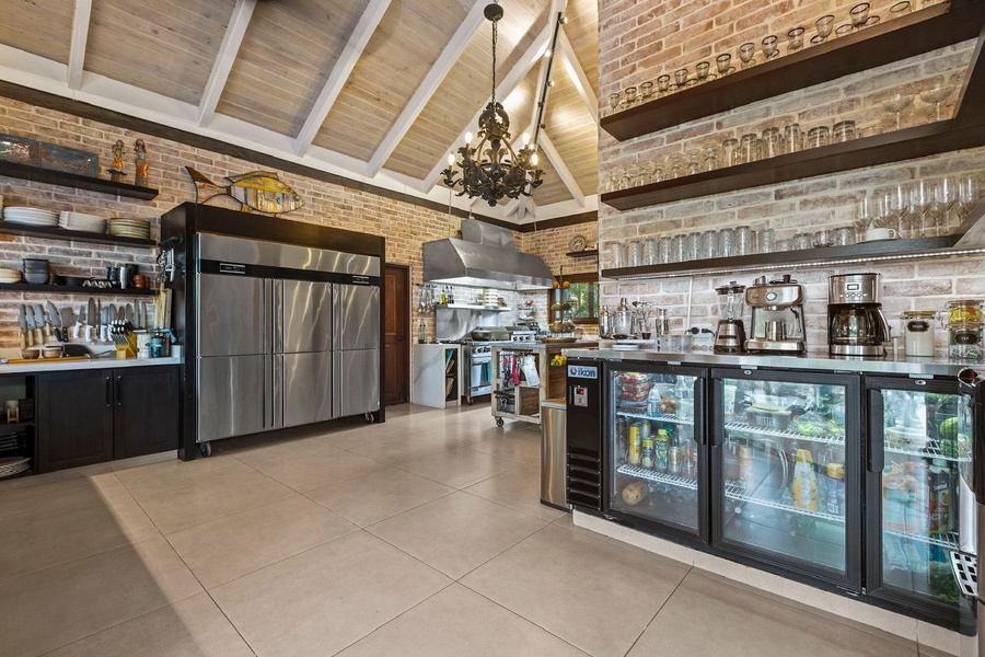 Modern kitchen with state-of-the-art appliances perfect for preparing great meals.