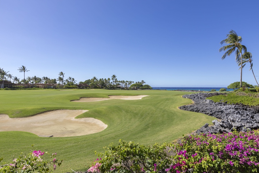 Golf & Ocean Views - you can hear the waves from this villa
